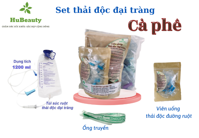 Liệu pháp thải độc đại tràng cà phê Hubeauty 3