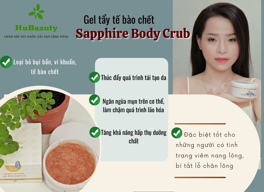 Tẩy tế bào chết Sapphire Body Crub 3