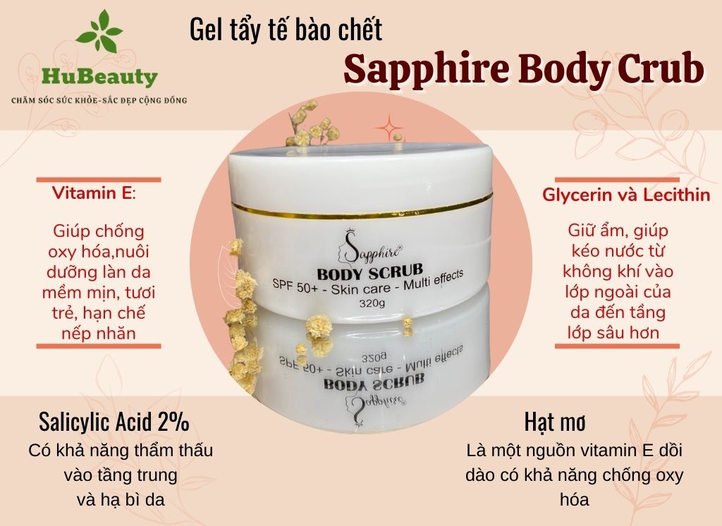 Tẩy tế bào chết Sapphire Body Crub 2