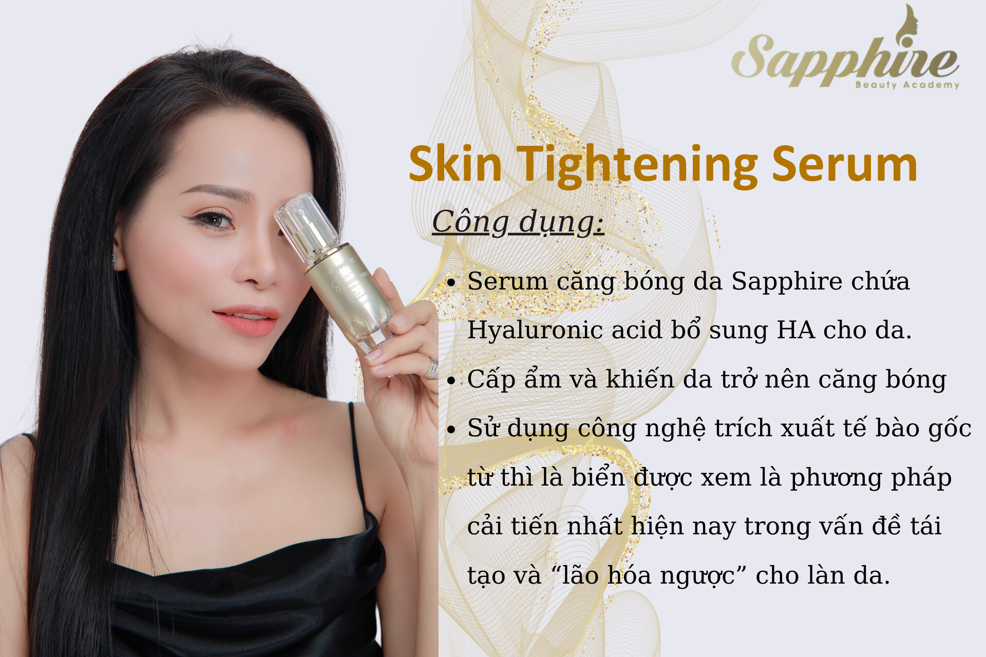 Serum căng bóng da Sapphire HA 3K 2