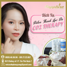 Dịch Vụ Detox thanh lọc da CO2 Therapy tại Sapphire Beauty Academy