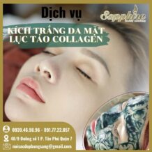 Dịch vụ cấy tảo Spirulina Tại Sapphire Beauty Academy