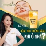 Có nên dùng kem chống nắng khi ở nhà