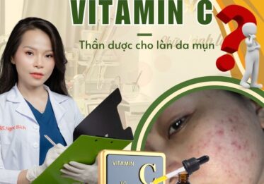 Có phải tất cả sản phẩm nào chứa Vitamin C thì có thể sử dụng cho làn da mụn?