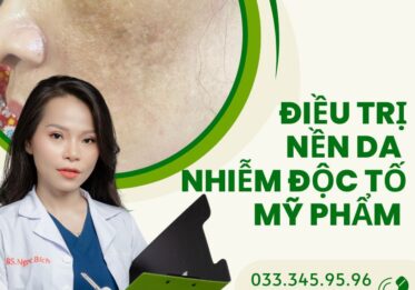 Điều trị nền da nhiễm độc tố mỹ phẩm tại Sapphire Beauty Academy