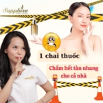 Một chai thuốc chấm tàn nhang trị được hết cho cả nhà?